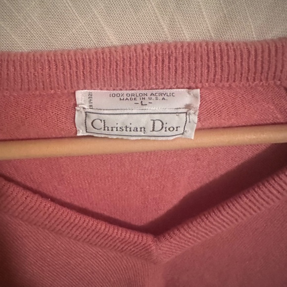 Vintage Christian Dior Sweater - Picture 3 of 3